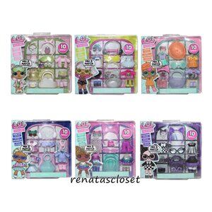 L.O.L. Surprise! 6-set Mix & Match Accessories Bundle NWT/NIP